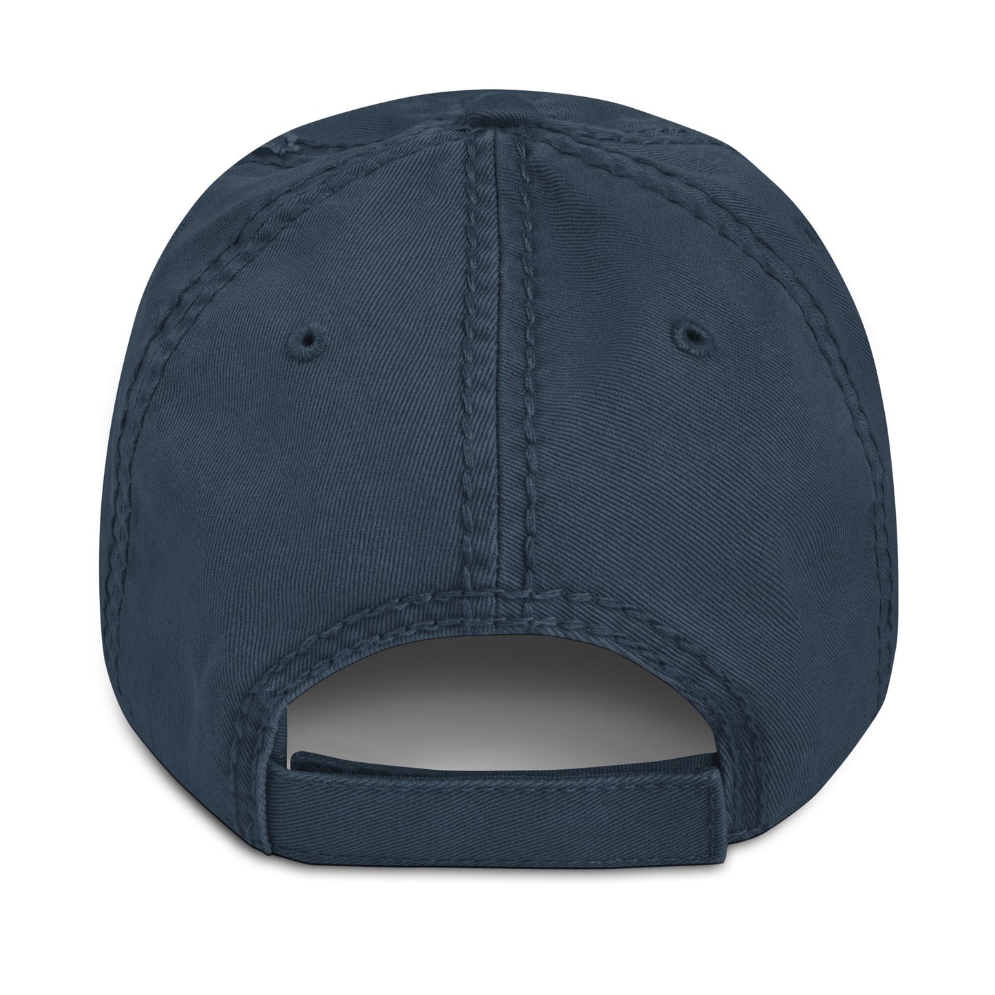 100 BLACK MEN BR Distressed Dad Hat