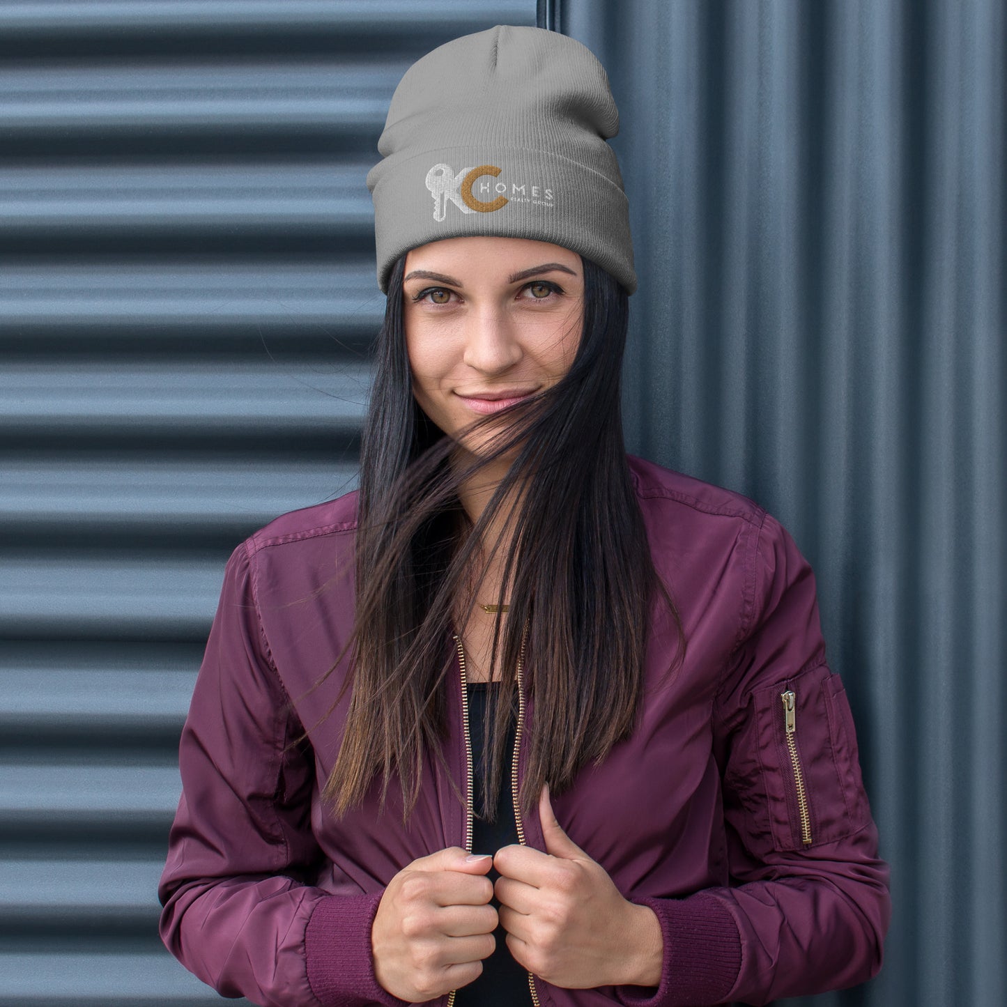 KC Homes Embroidered Beanie