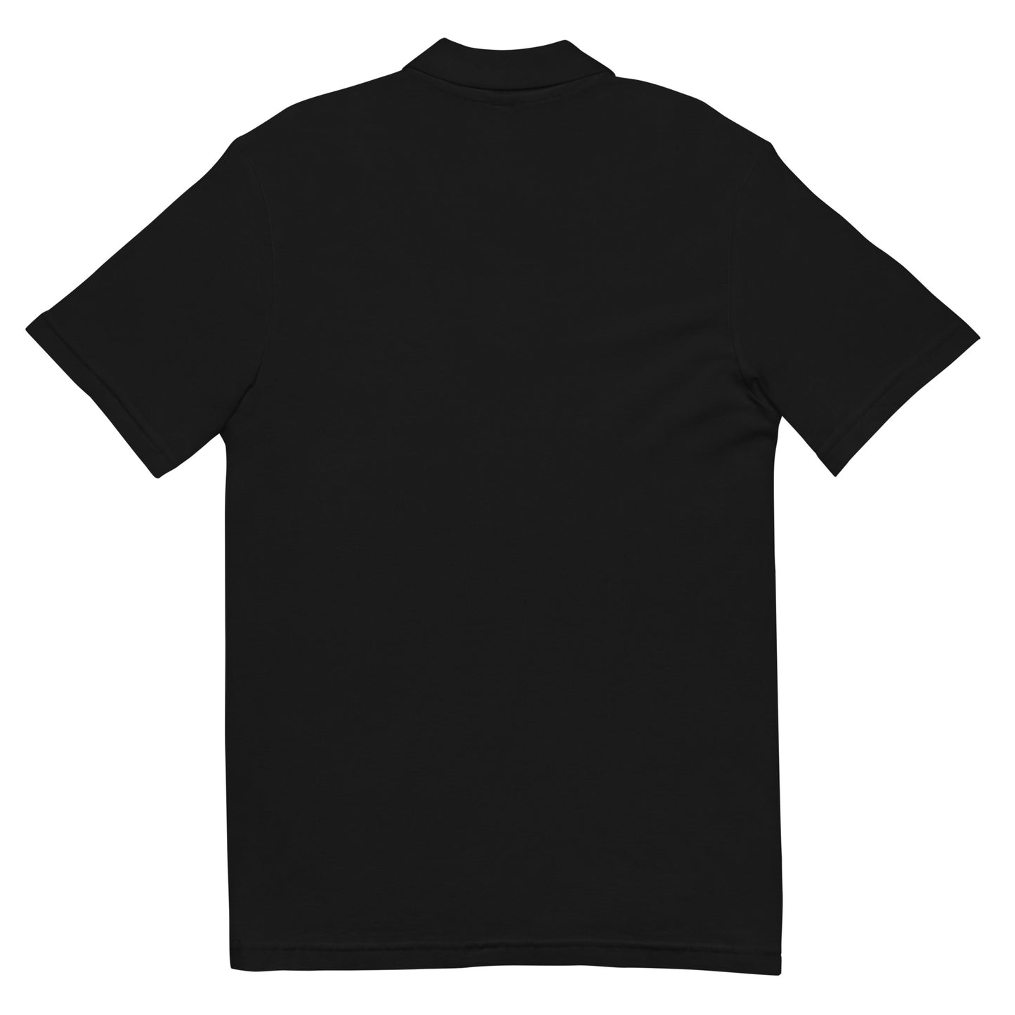 100 BLACK MEN BR Unisex pique polo shirt