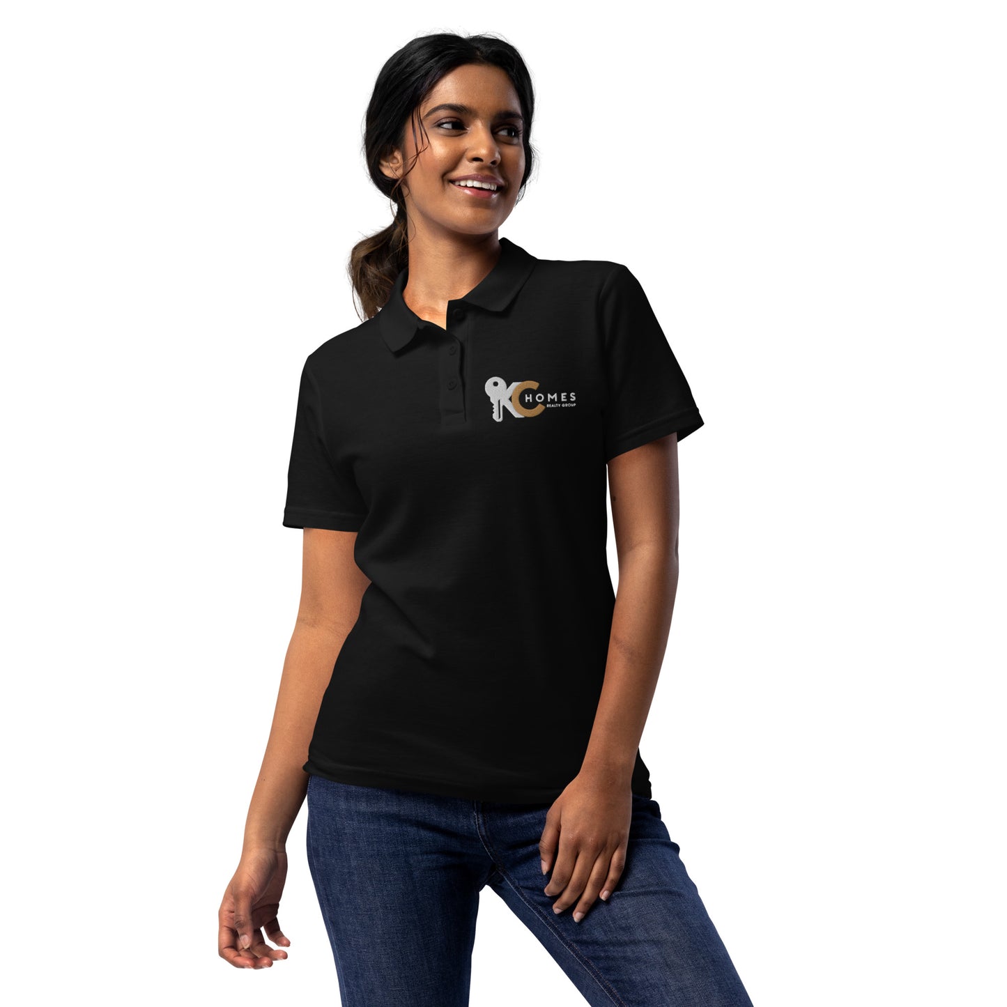 KC Homes Women’s pique polo shirt