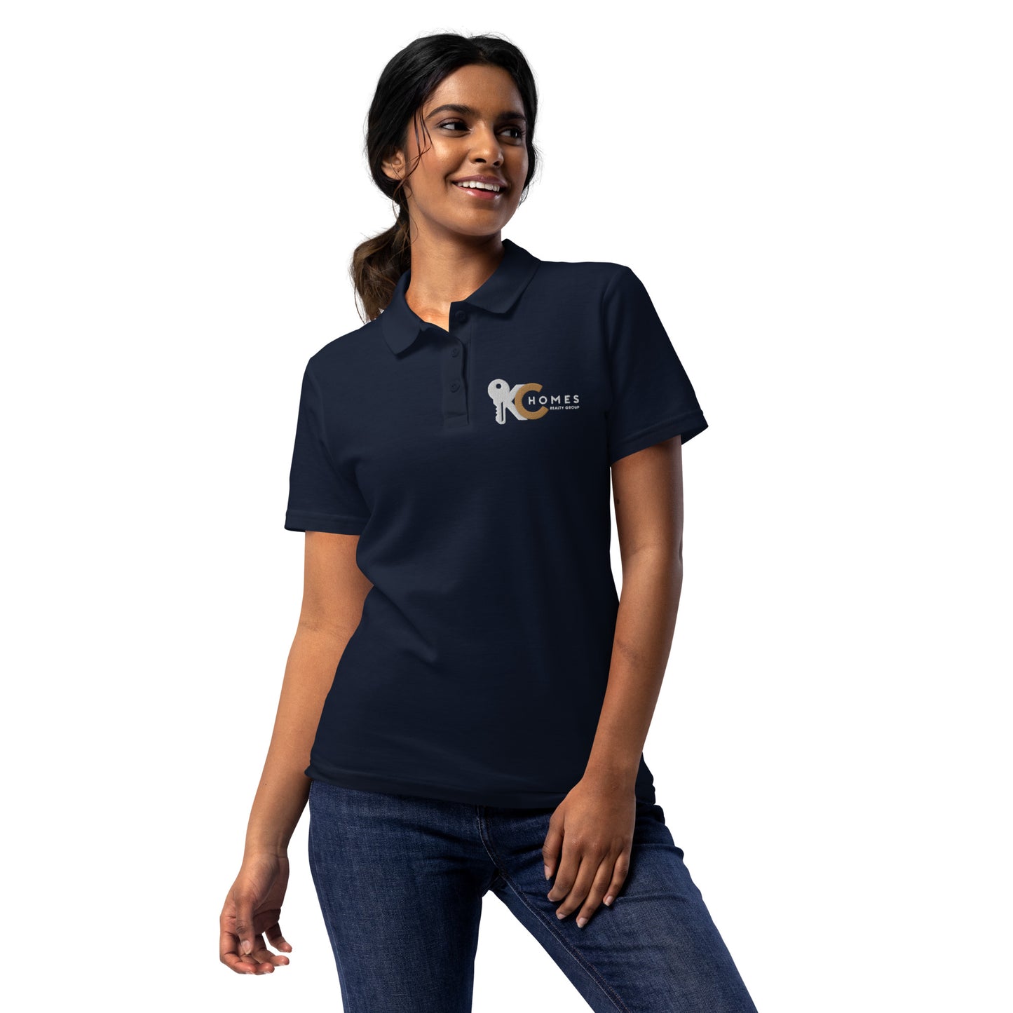 KC Homes Women’s pique polo shirt