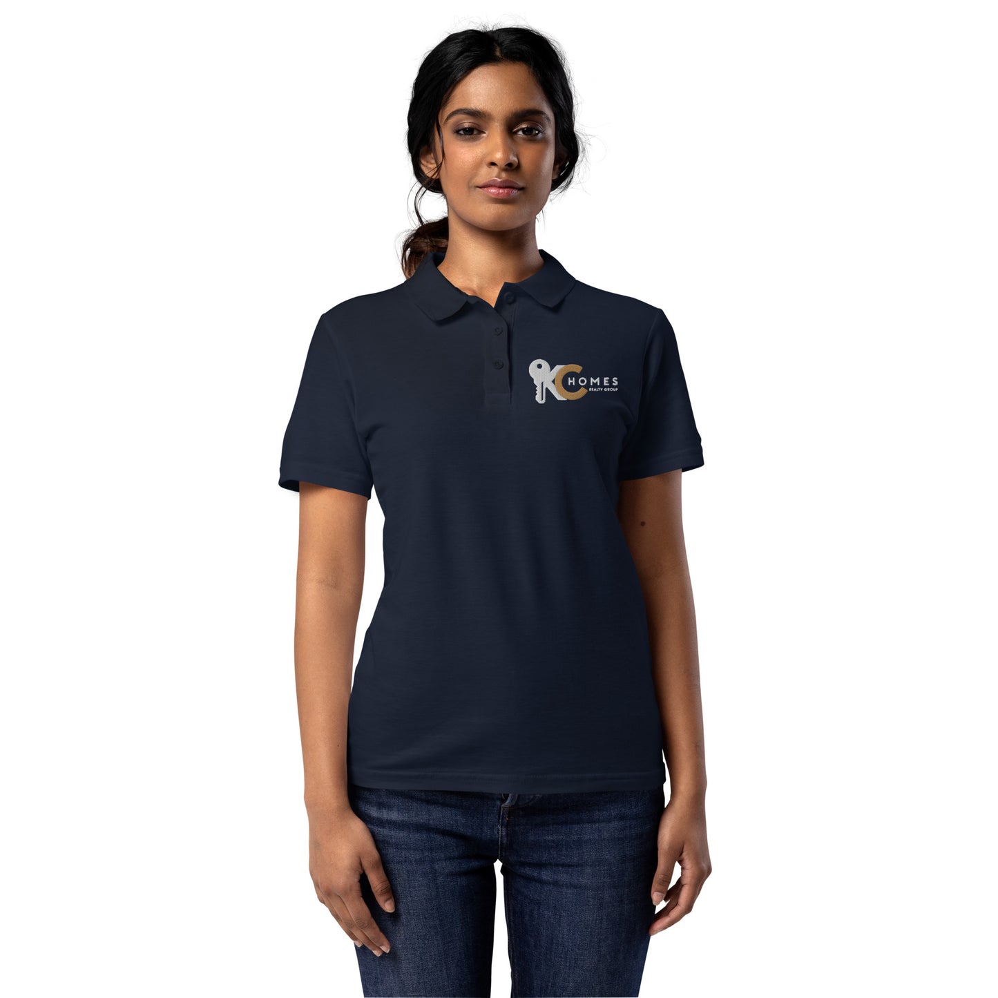 KC Homes Women’s pique polo shirt