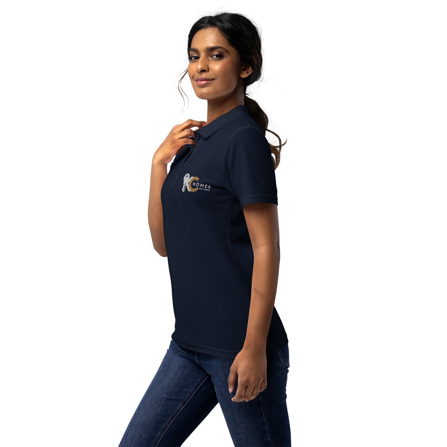 KC Homes Women’s pique polo shirt