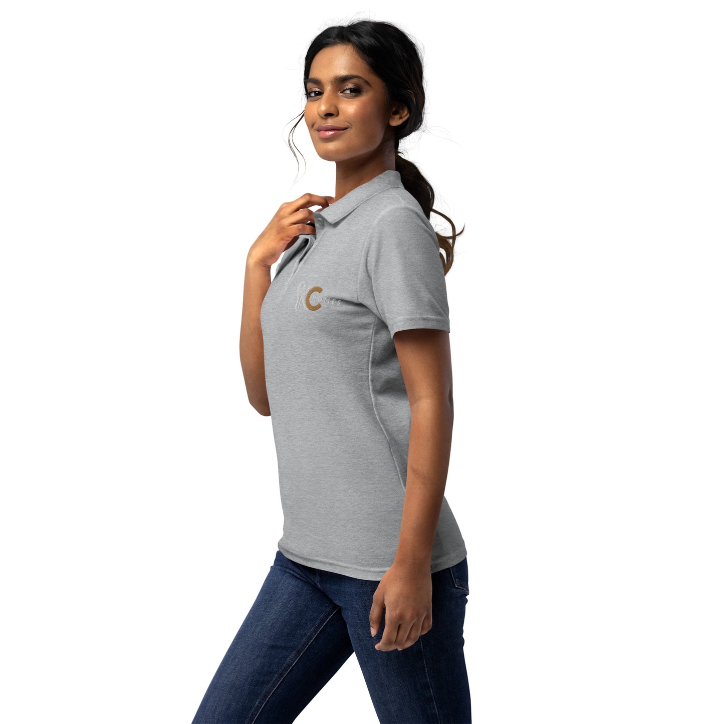 KC Homes Women’s pique polo shirt