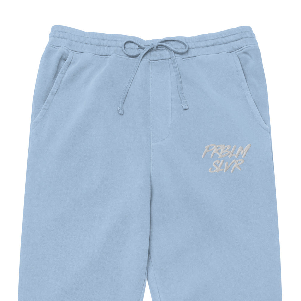 PRBLM SLVR Unisex pigment dyed sweatpants