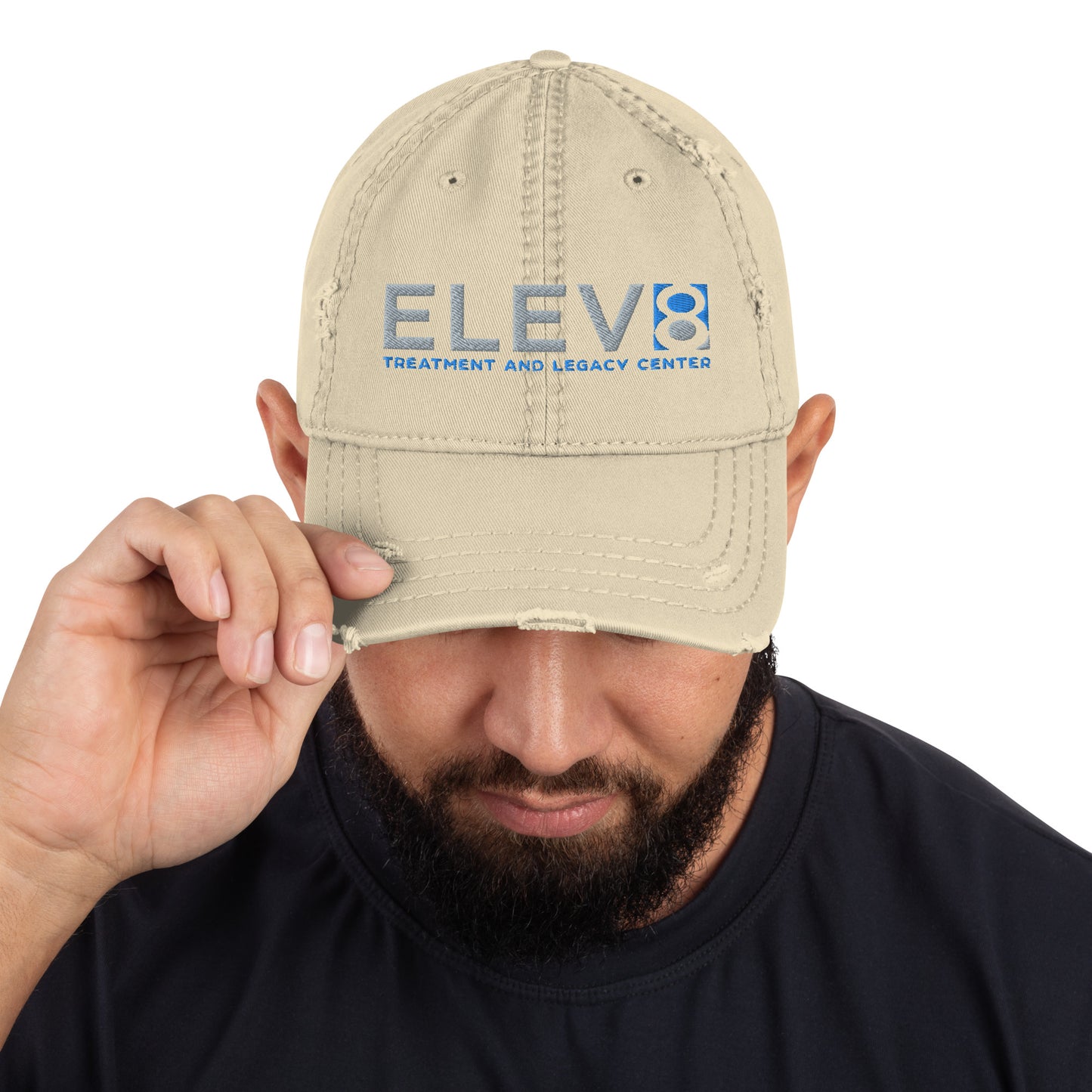 Elev8 Distressed Dad Hat