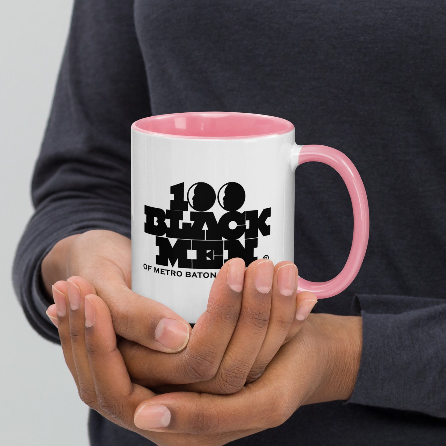 100 BLACK MEN BR Mug with Color Inside